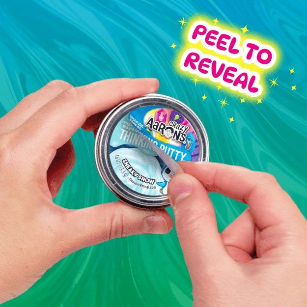 Crazy Aaron's Mini Thinking Putty Treasure Reveal Sensory Toy Assortment