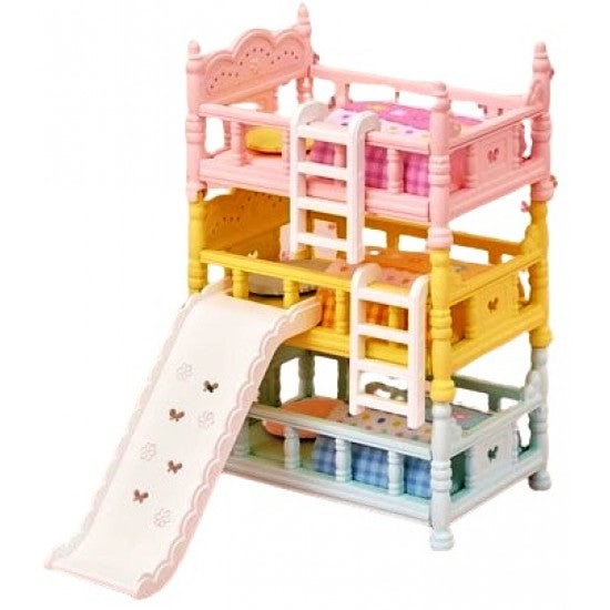 Sylvanian Families Triple Bunk Beds