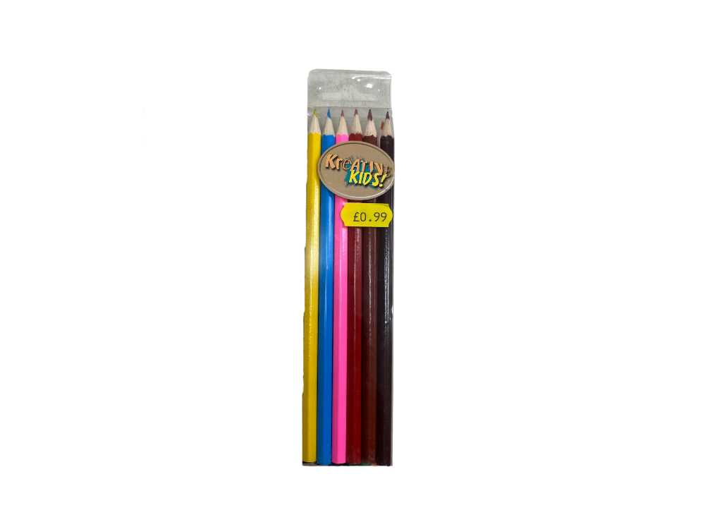 12Pc Colouring Pencils