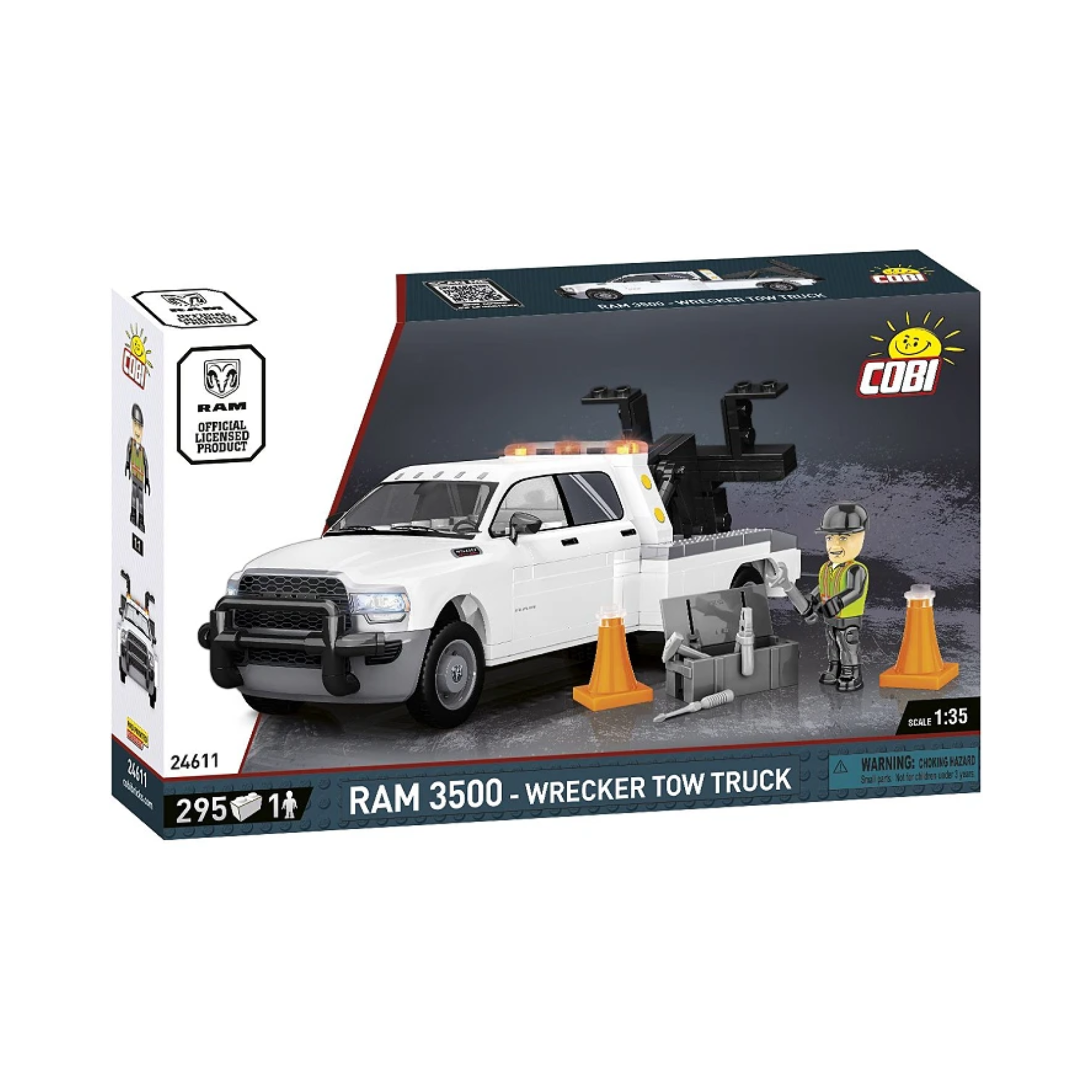 COBI Ram 3500 Wrecker Tow Truck