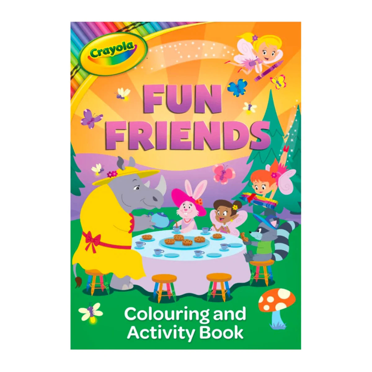 Crayola Fun Friends Colouring & Activity Book