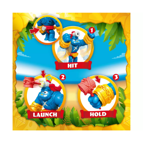 PIRATIX Crazy Jungle Gorilla Brothers Smash Jack