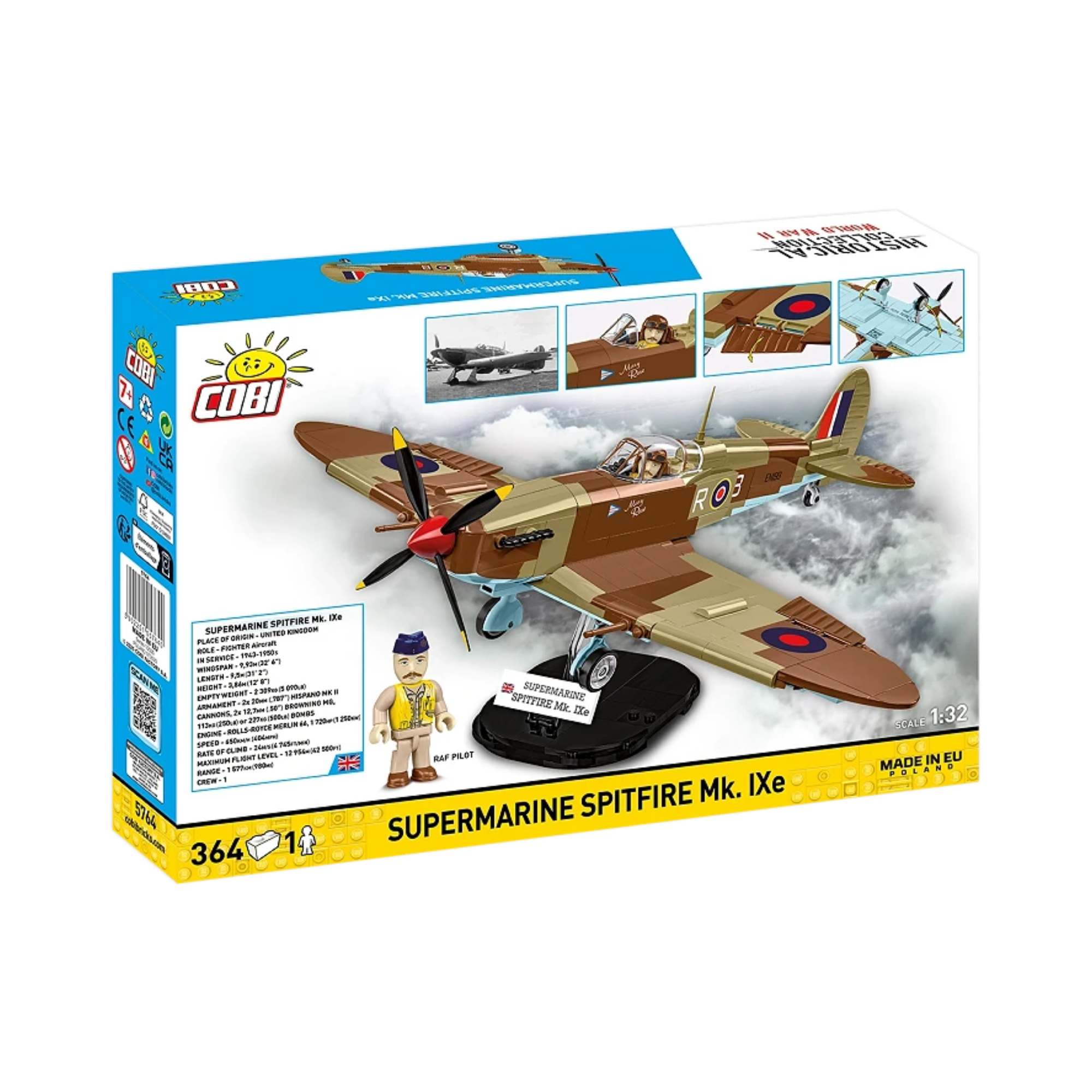 COBI Historical Collection WWii Supermarine Spitfire Mk.Ixe