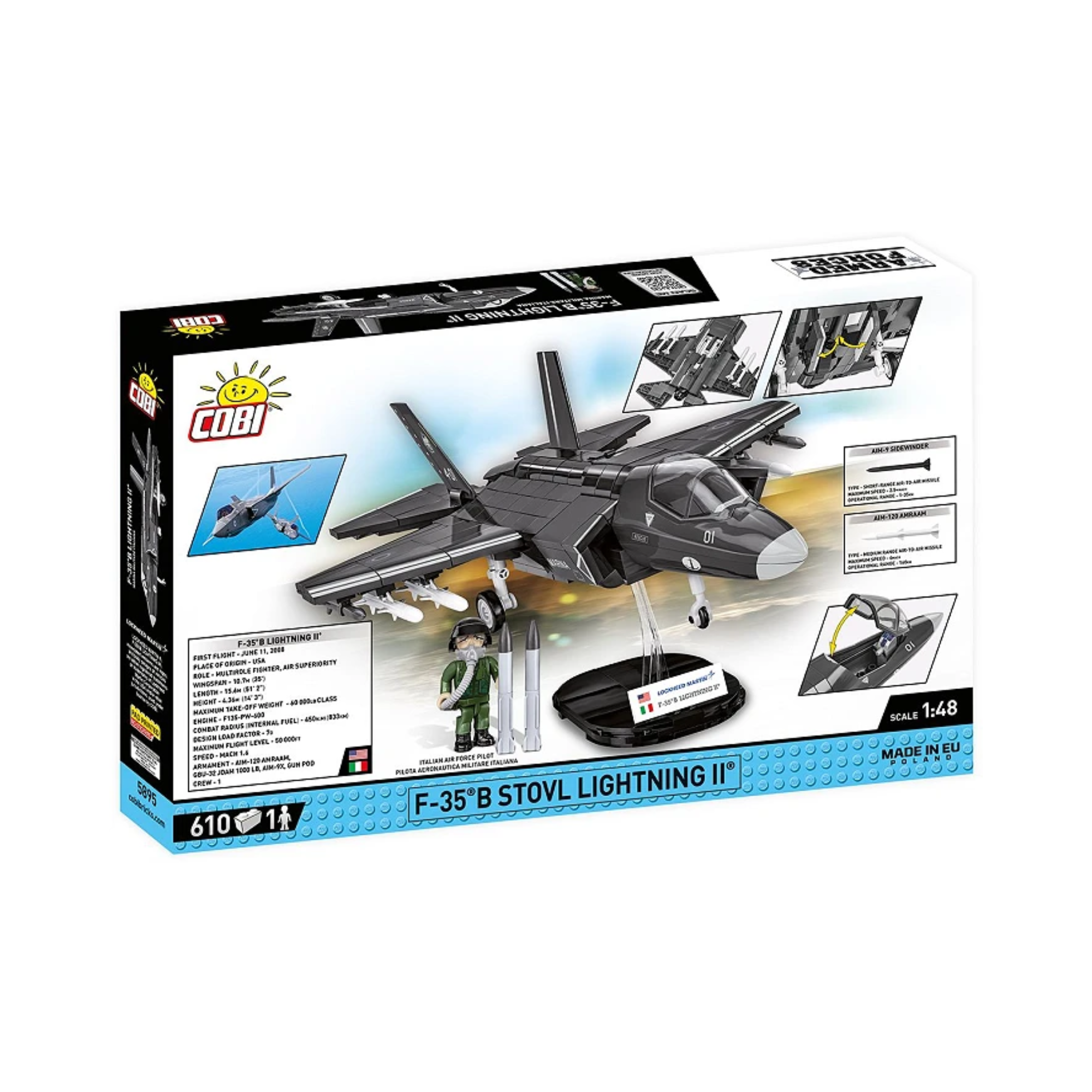 COBI Armed Forces F-35B Stovl Lightning II