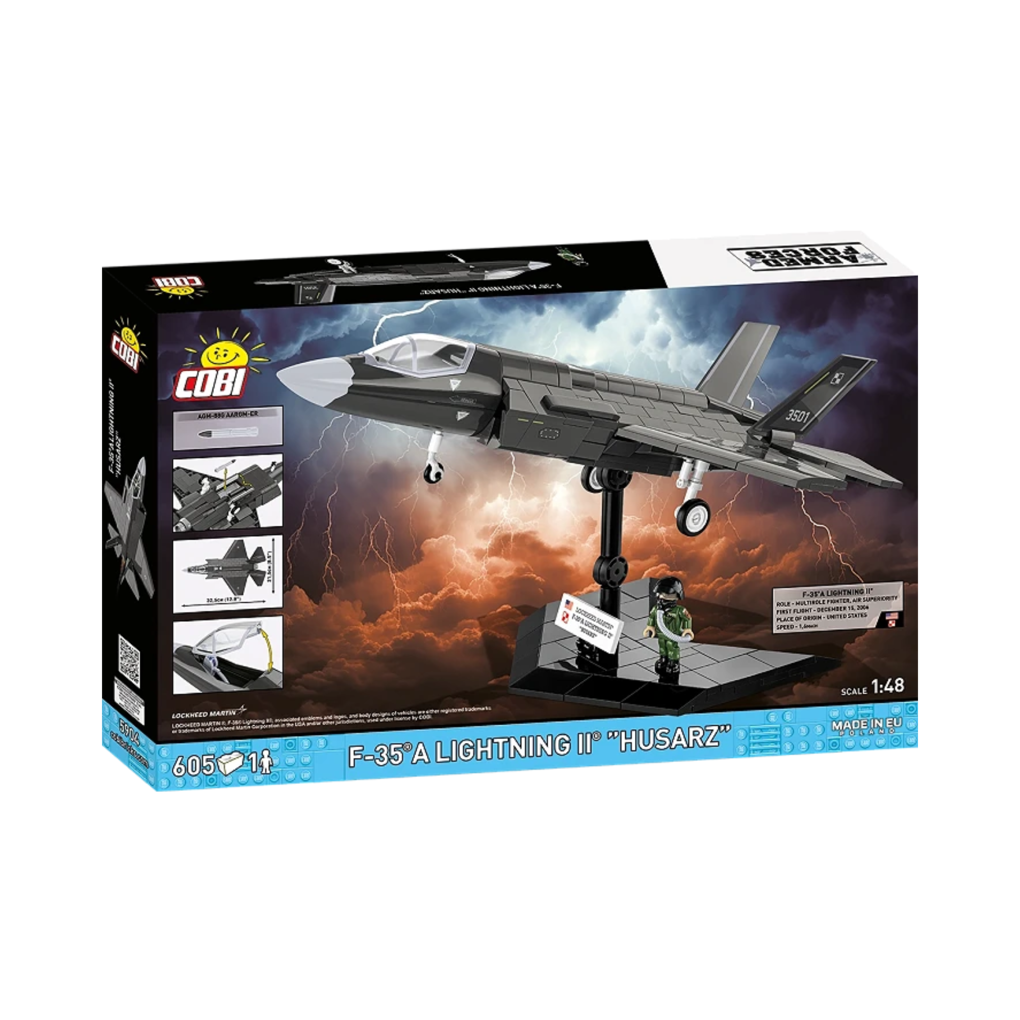COBI Armed Forces F-35A Lightning II Husarz