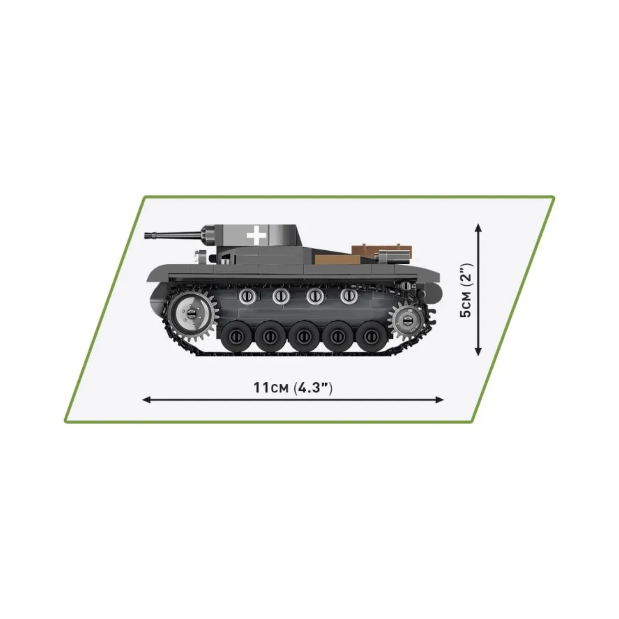 COBI Historical Collection WWii Panzer II Ausf.A