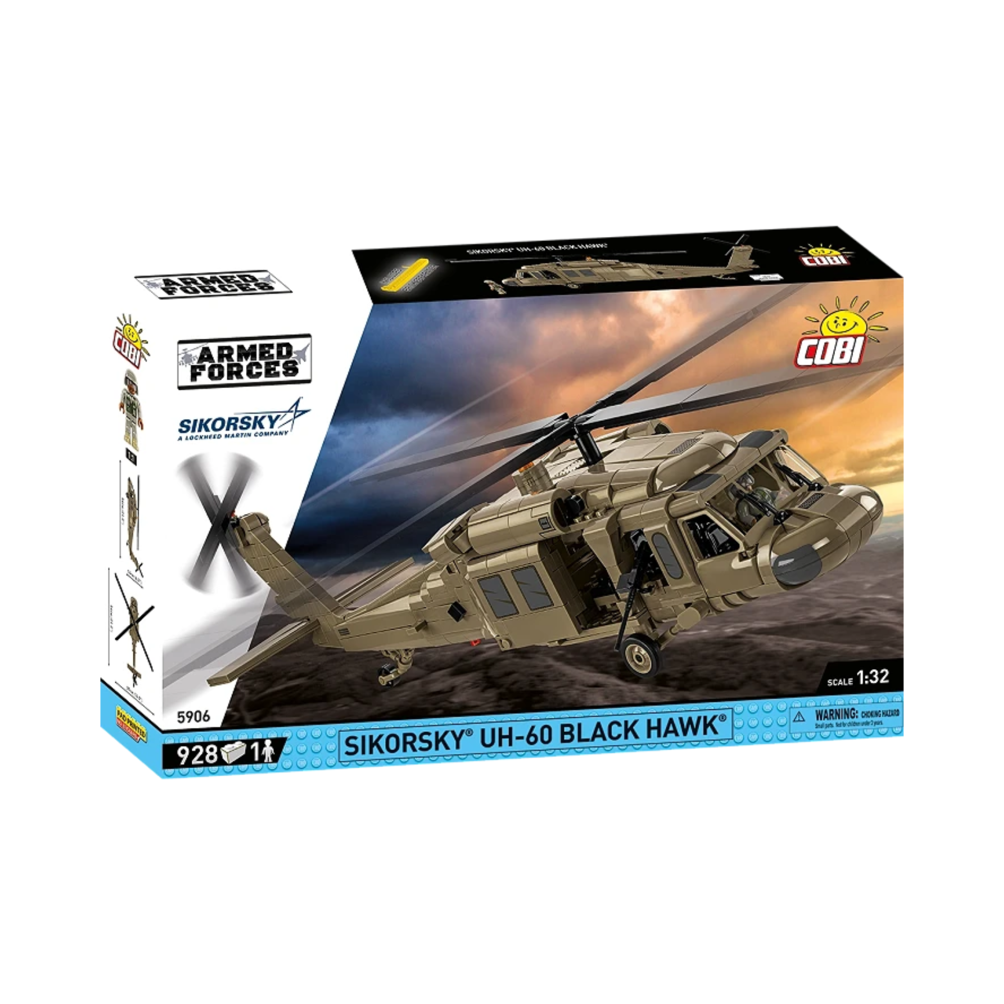 COBI Armed Forces Sikorsky Uh-60 Black Hawk