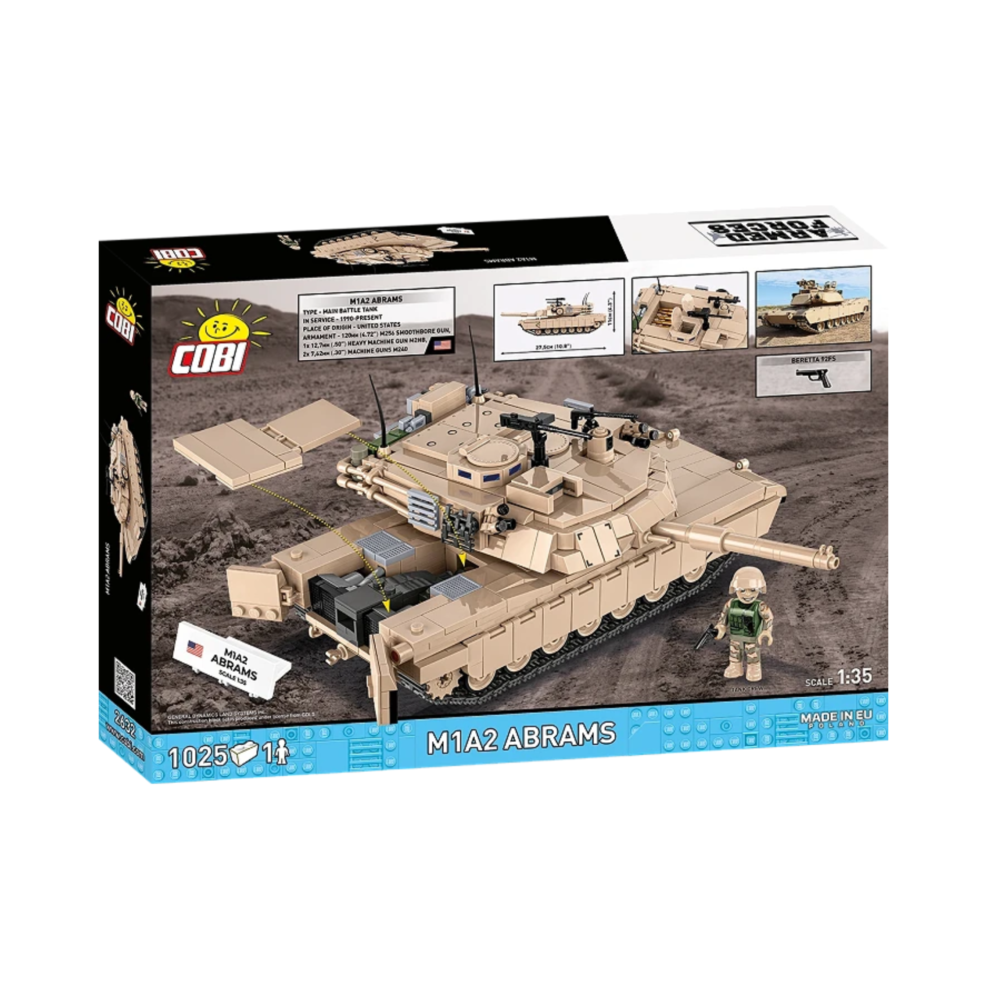 COBI Armed Forces M1A2 Abrams Tank (US)