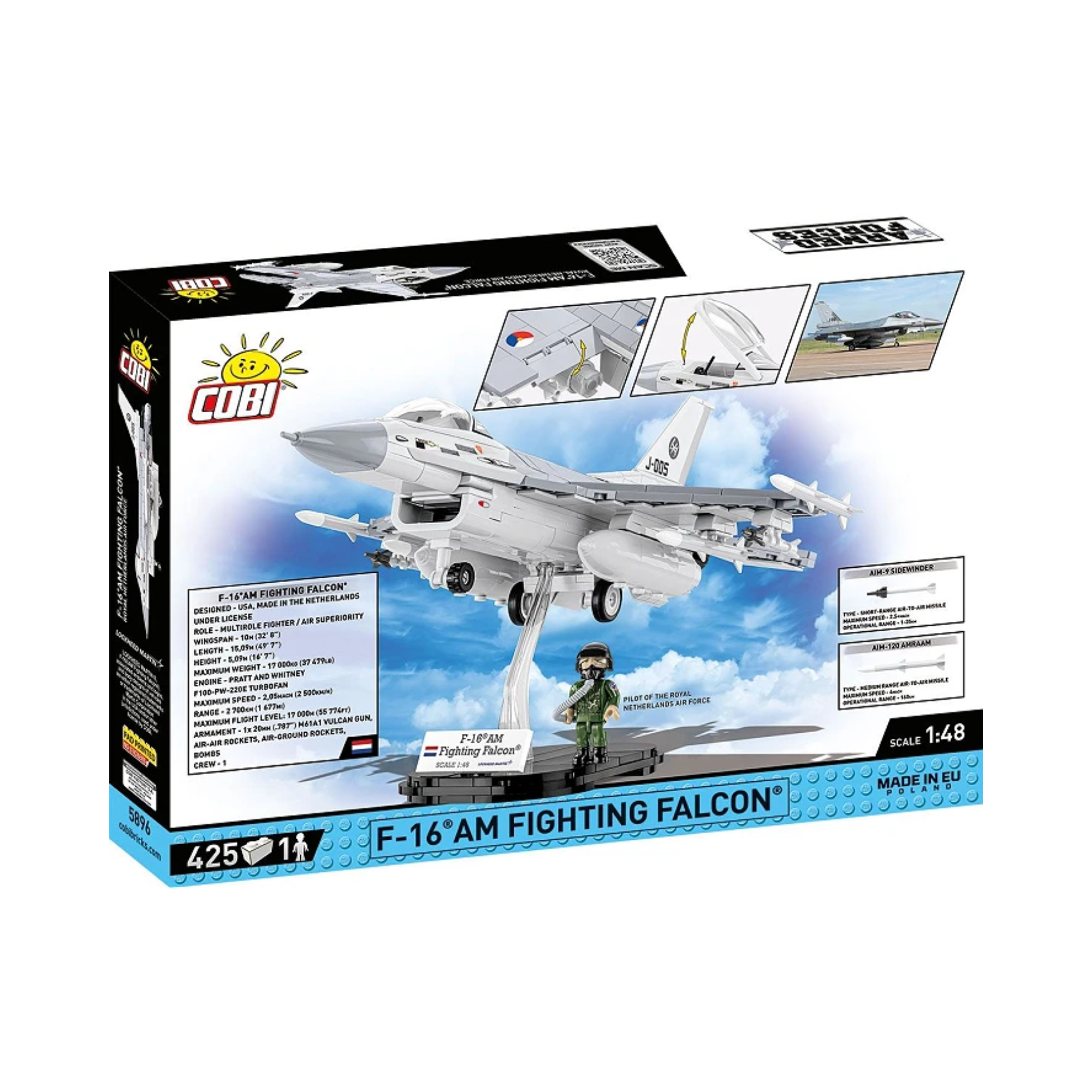 COBI Armed Forces F-16C Fighting Falcon