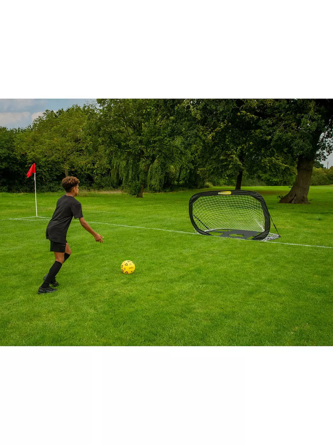 Kickmaster Large Quick Up Goal & Target Shot