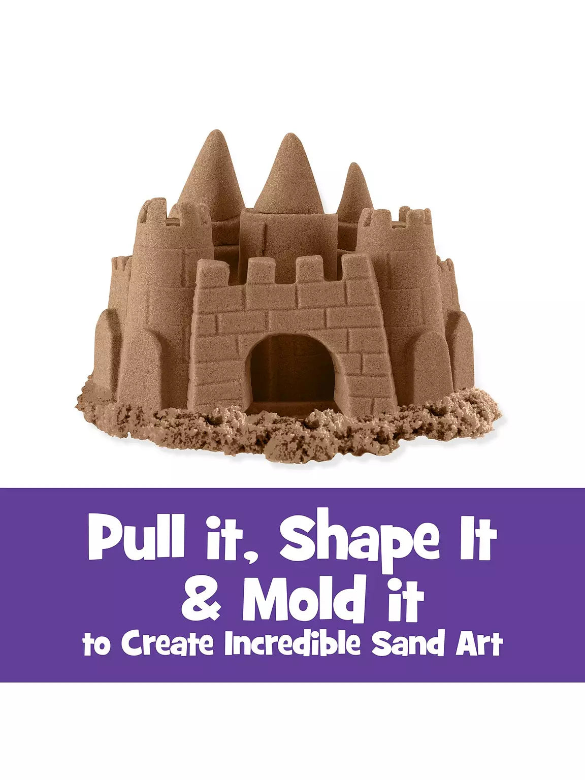 Kinetic Sand 2LB Brown Sand Bag