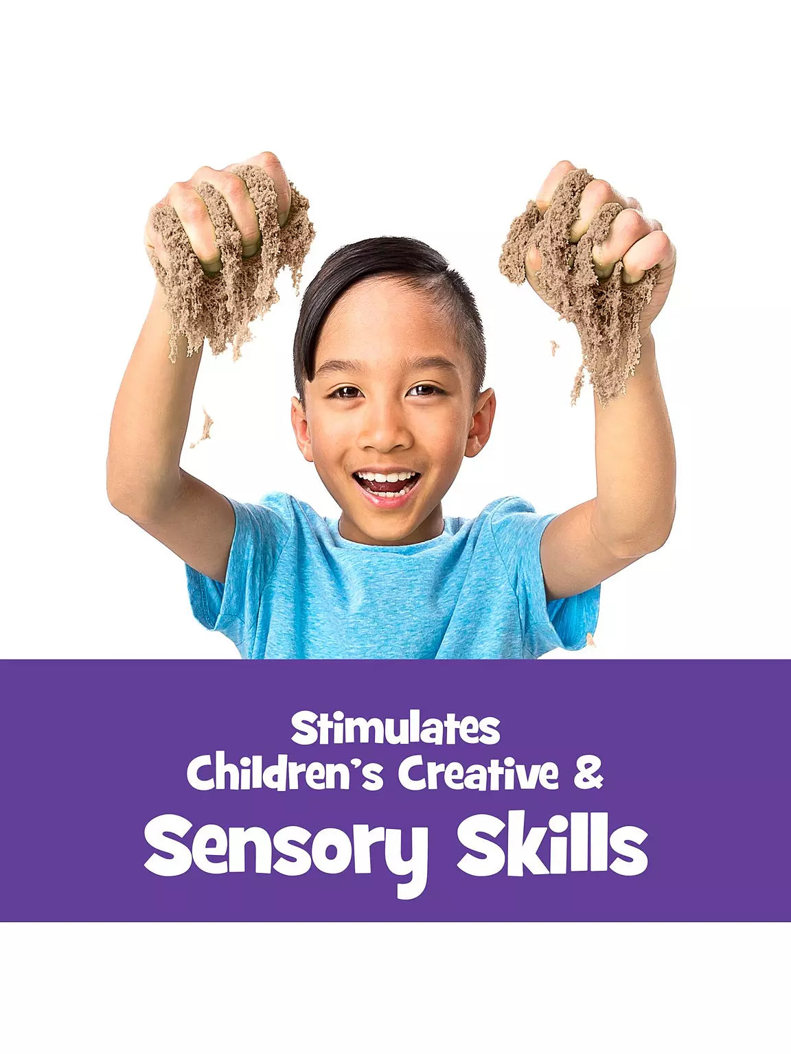 Kinetic Sand 2LB Brown Sand Bag