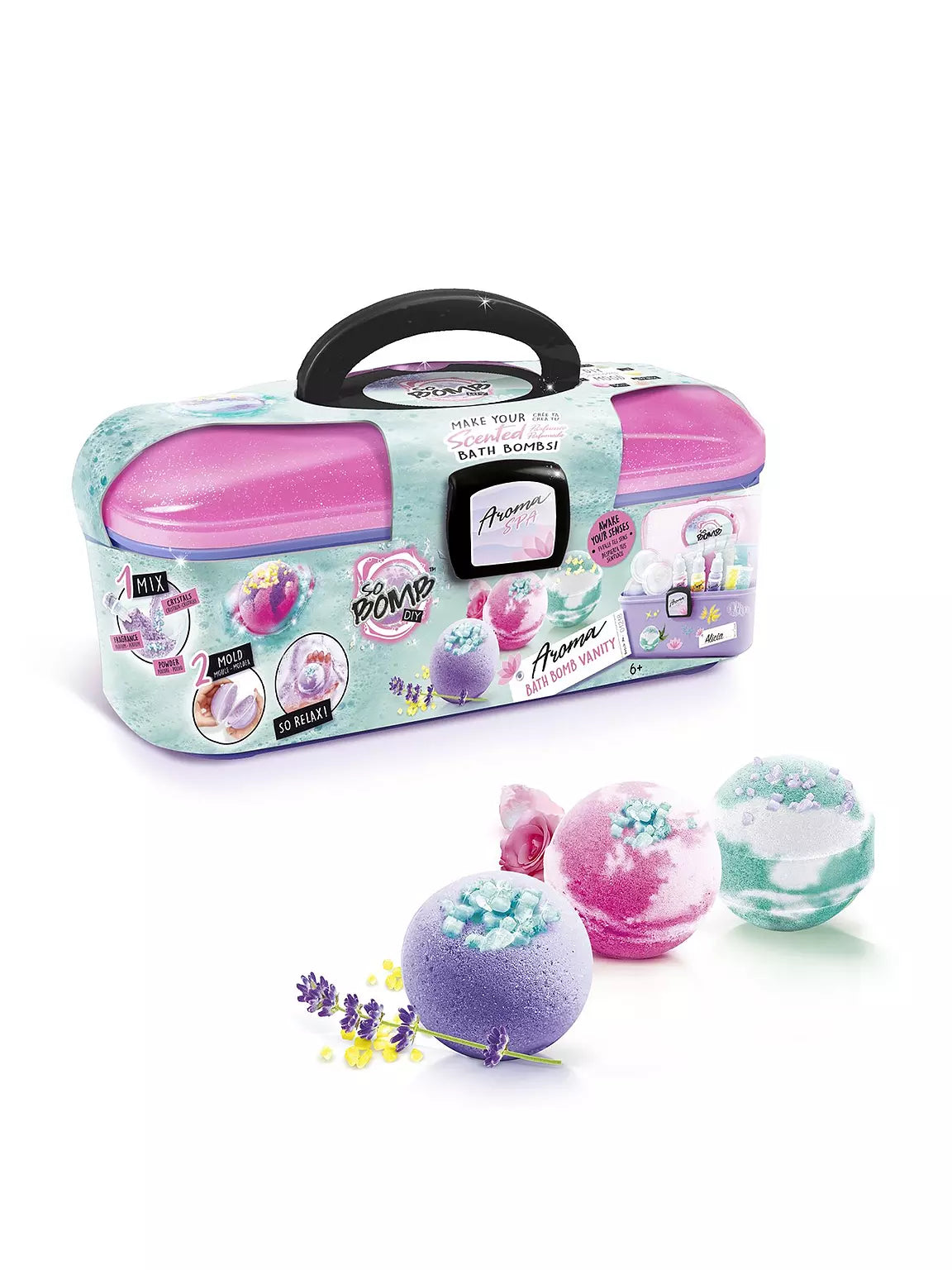 Aroma Bath Bomb Vanity Case
