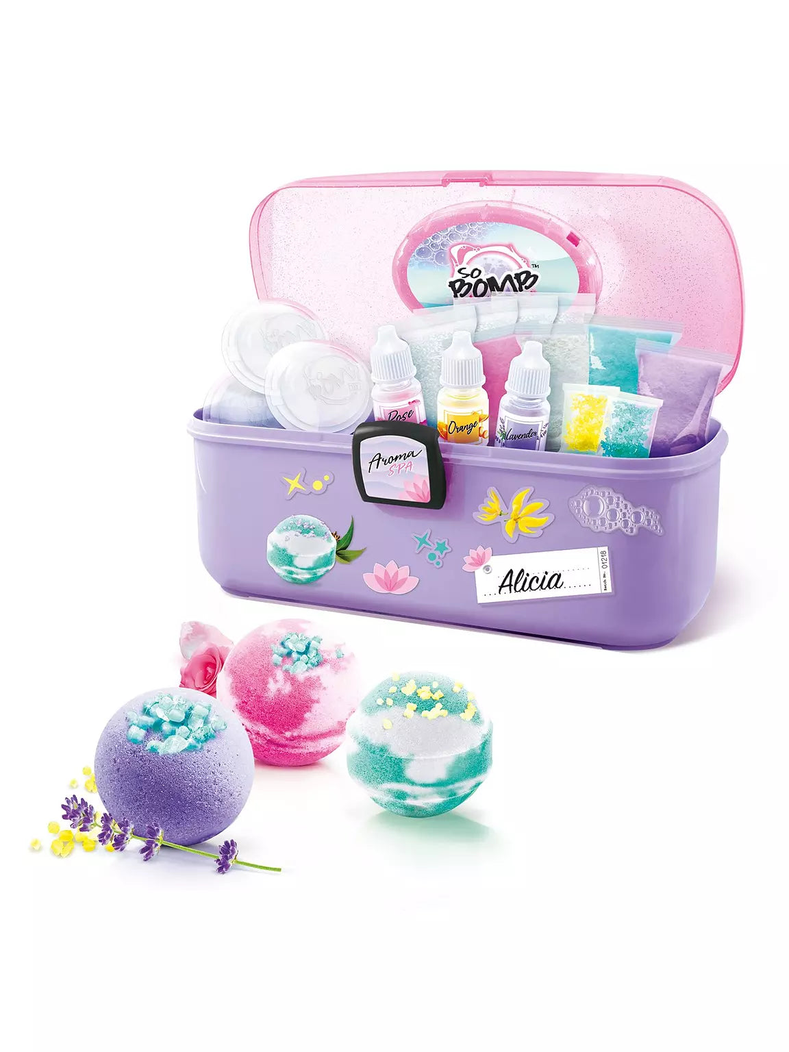 Aroma Bath Bomb Vanity Case