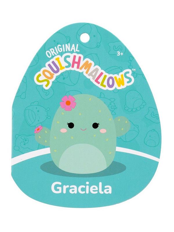 7.5" Squishmallows Graciela Mint Cactus