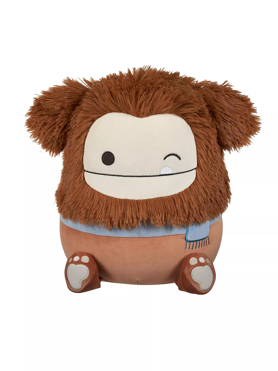 12" Squishmallows Benny Bigfoot with Scarf