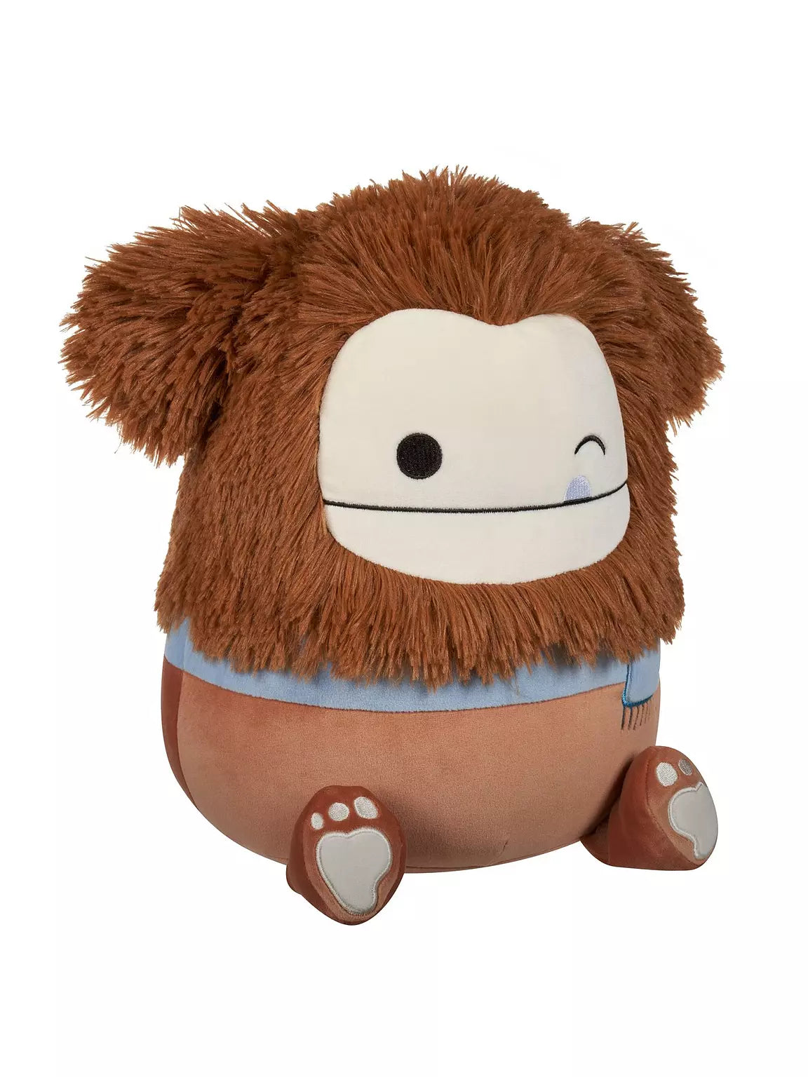 12" Squishmallows Benny Bigfoot with Scarf