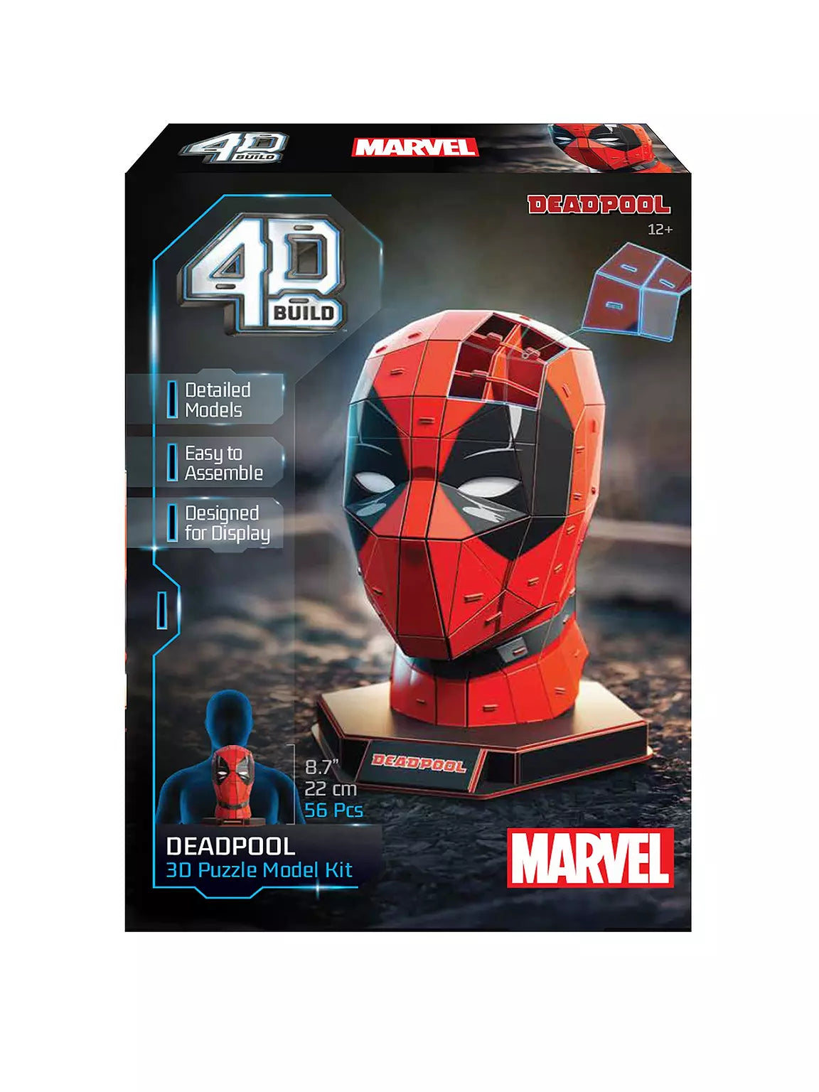 Marvel Studios: Deadpool Mask 83pc 3D Puzzle
