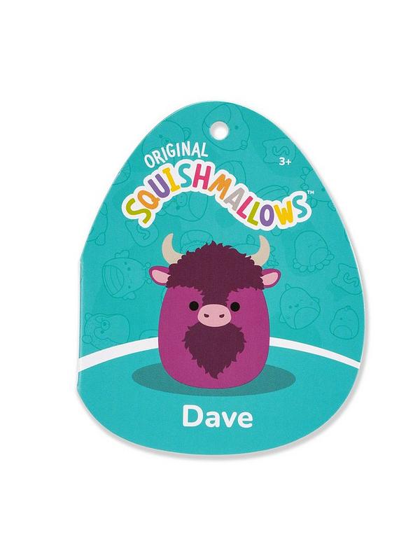 7.5" Squishmallows Dave The Plum Bison