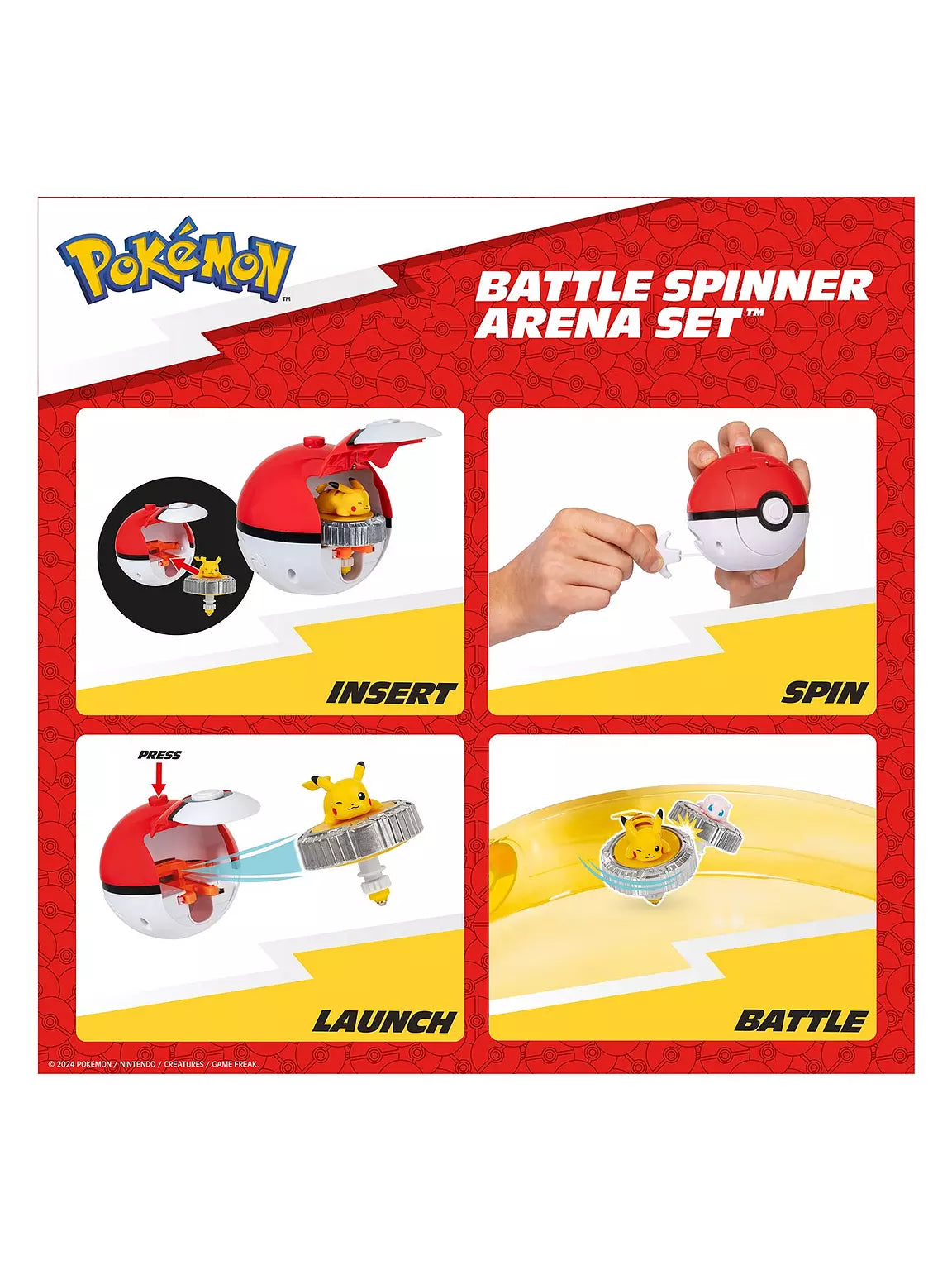 Pokemon Battle Spinner Arena Set