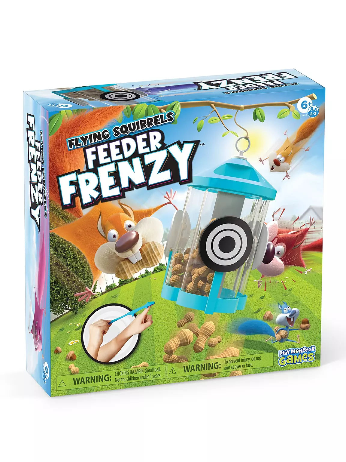 Flying Squirrels Feeder Frenzy