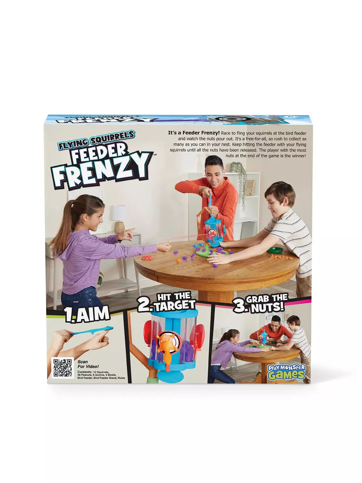 Flying Squirrels Feeder Frenzy