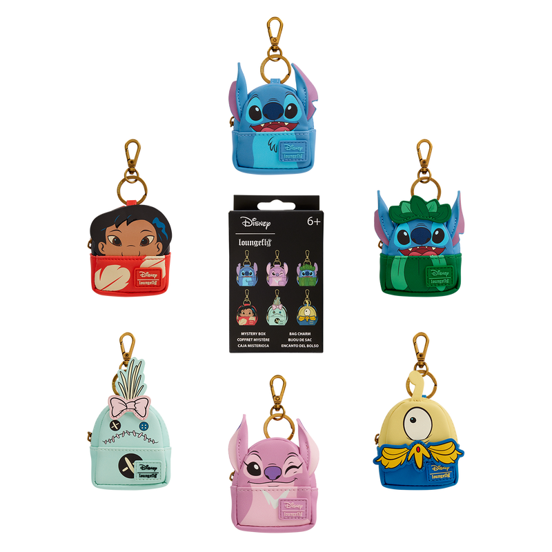 Loungefly Disney Lilo and Stitch Mini Backpack Mystery Bag Charm