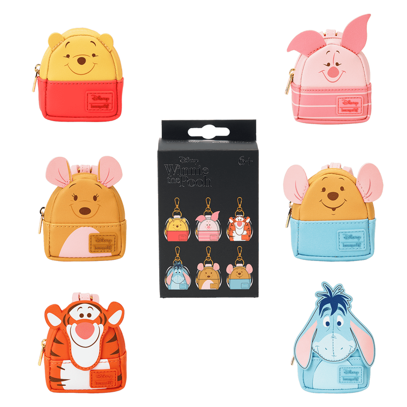 Loungefly Disney Winnie the Pooh Mystery Mini Backpack Bag Charm