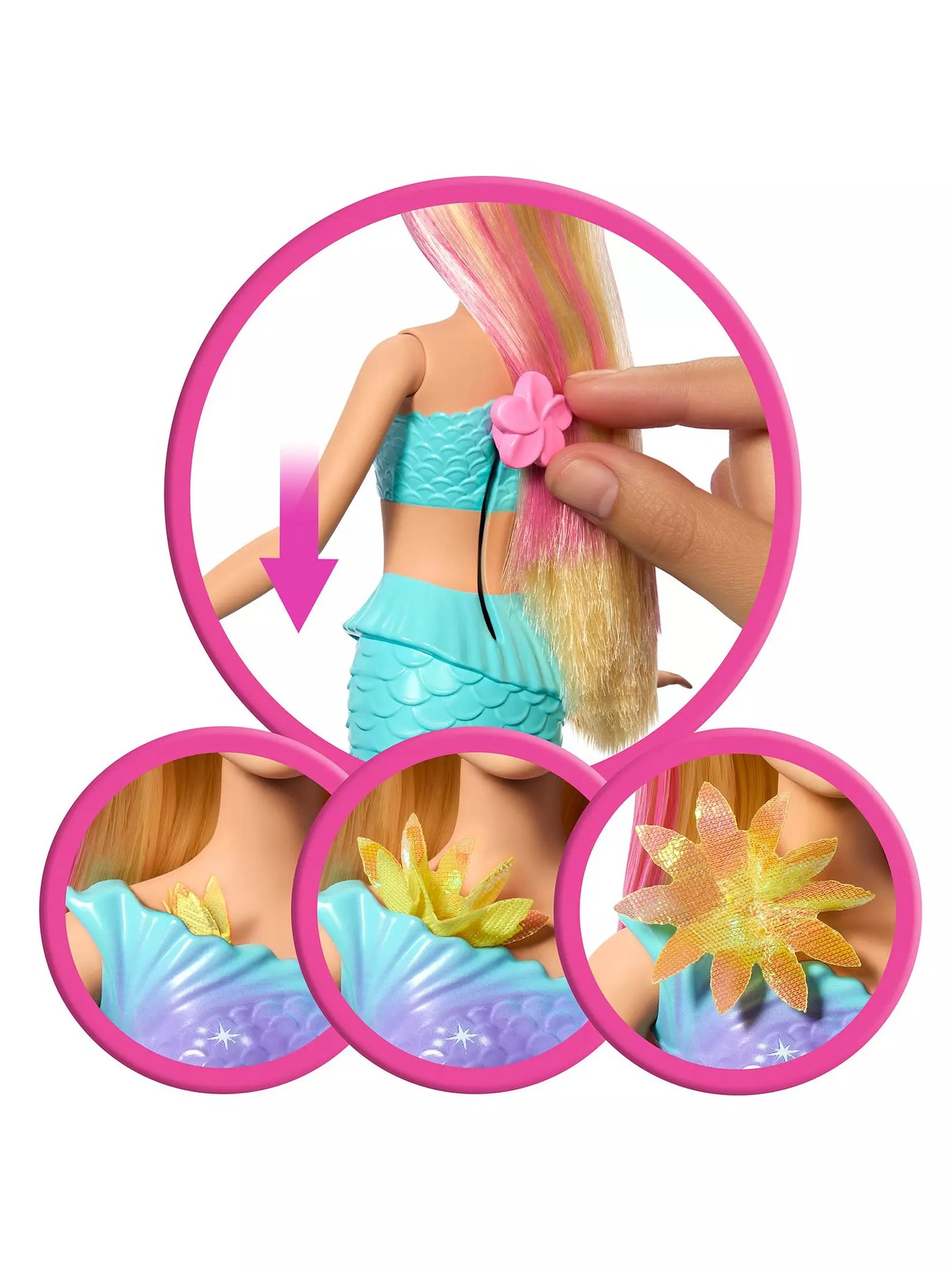 Barbie Flower Magic Mermaid