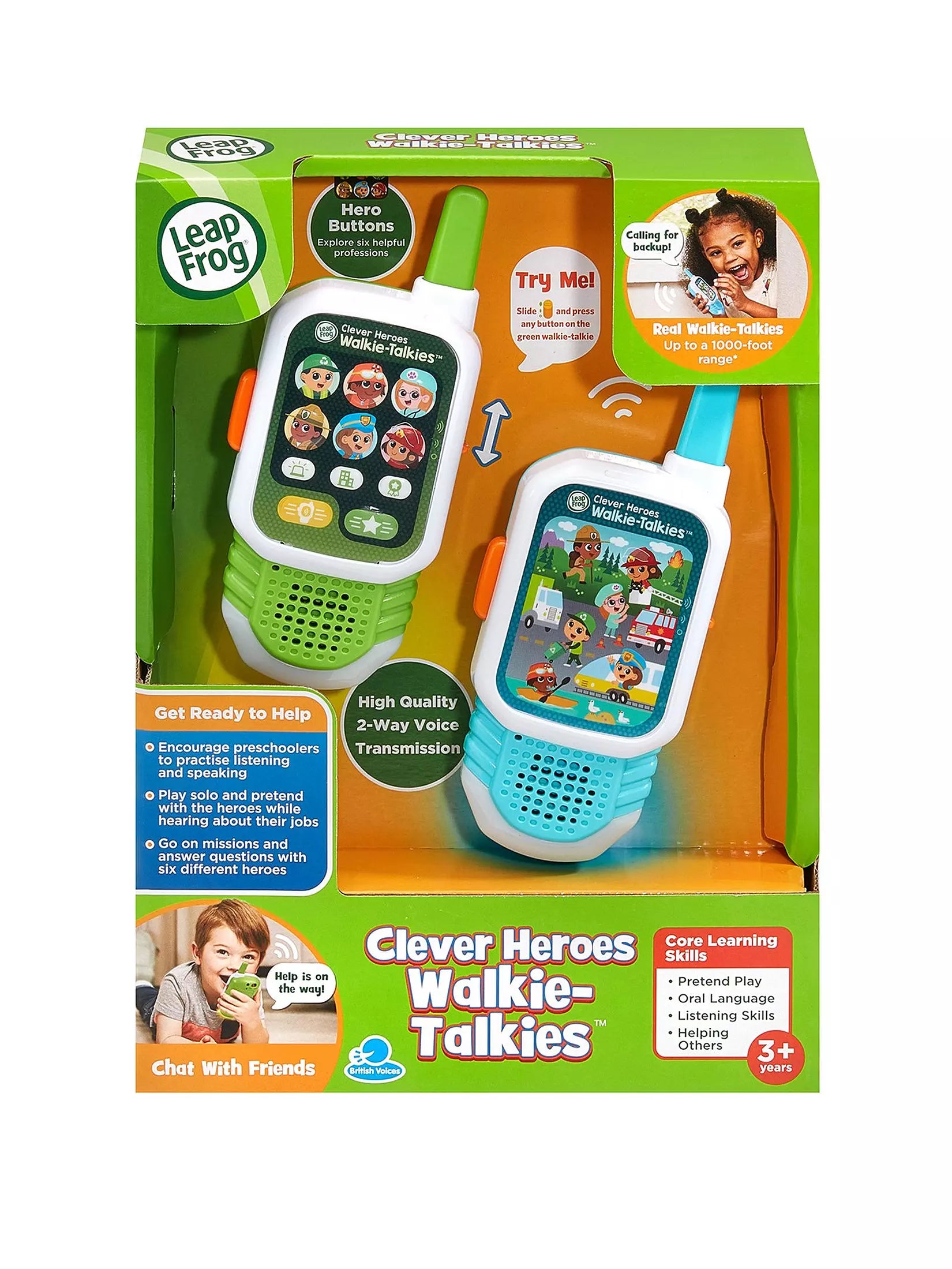 Clever Hero Walkie Talkies