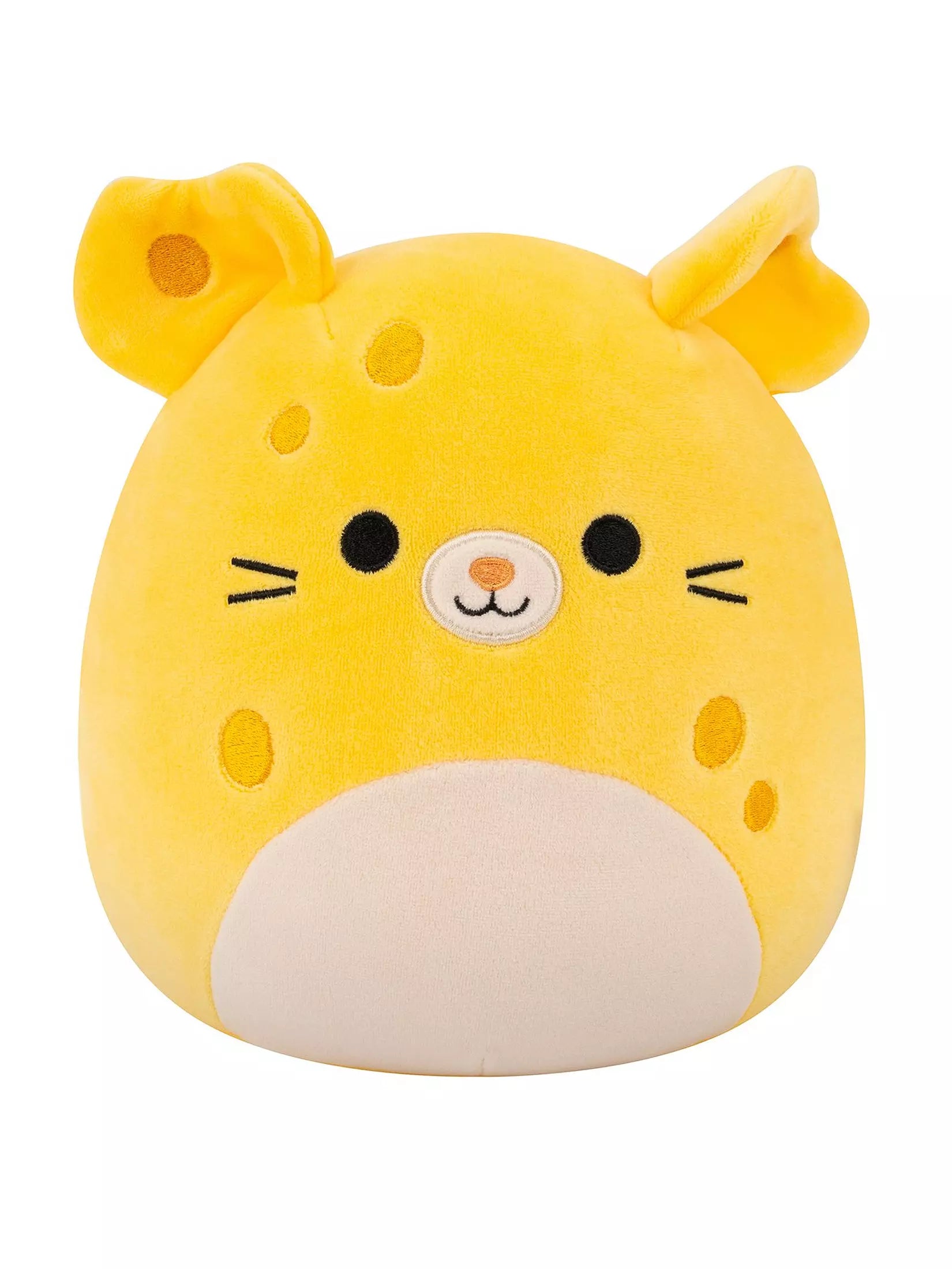 7.5 Squishmallows Amelia - Yellow Cheese Mouse