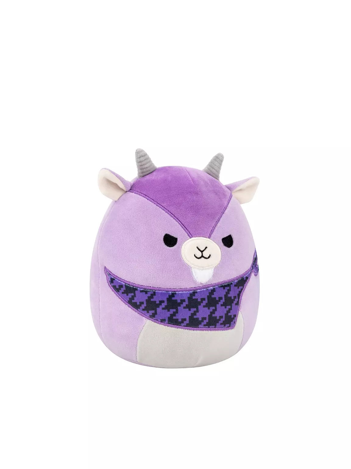 7.5 Squishmallows Shirley - Purple Goat W/Bandana and Mischievous Eyes