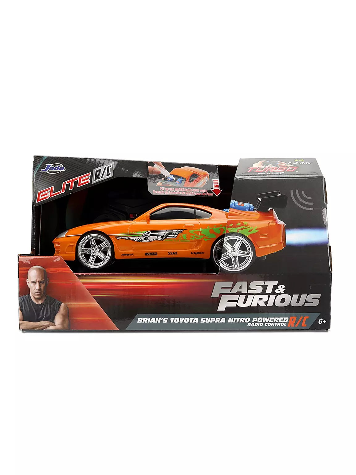 Fast & Furious Rc Nitro Powered Vapor Toyota Supra 1:24