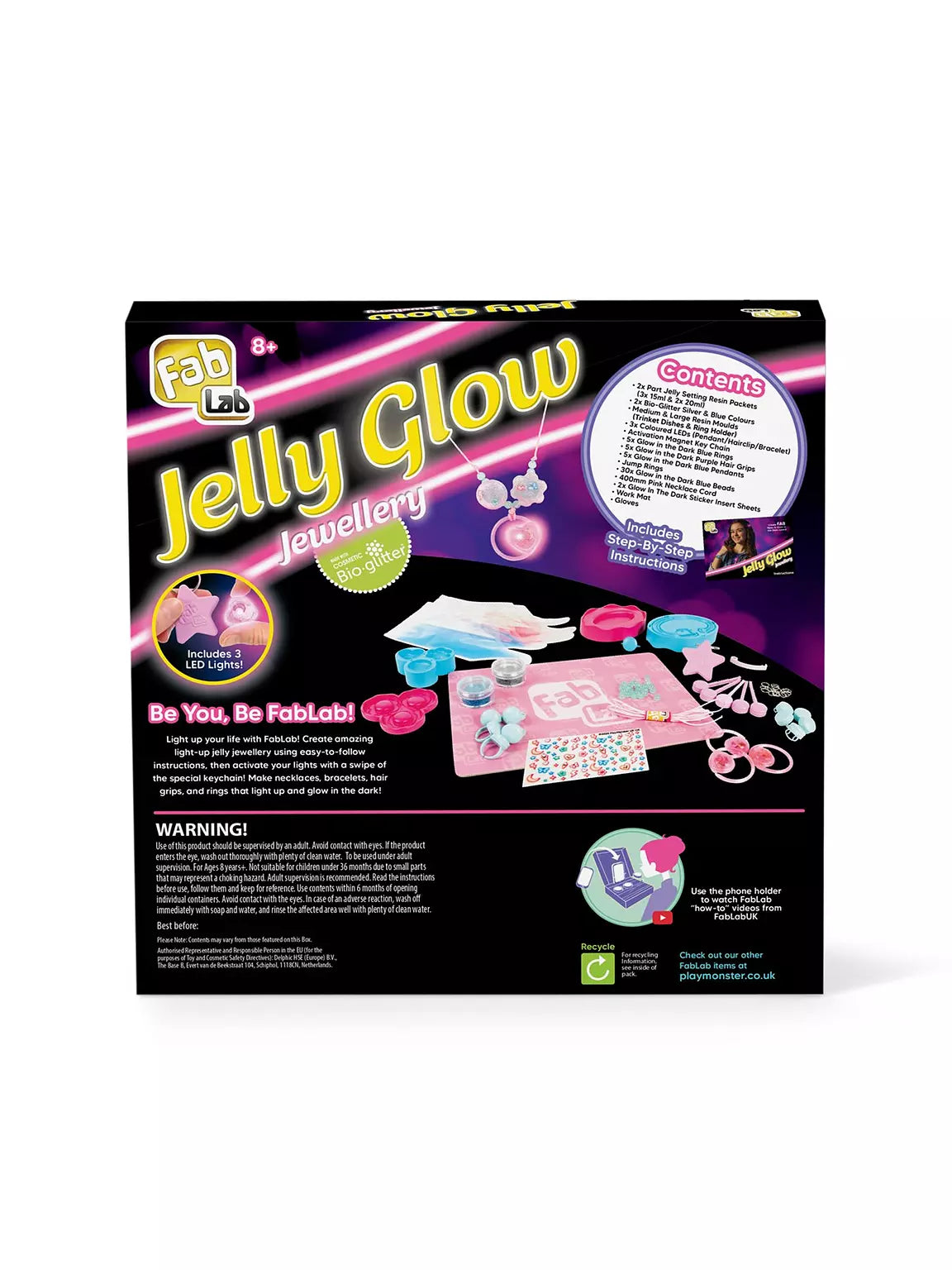 FabLab Jelly Glow Jewellery