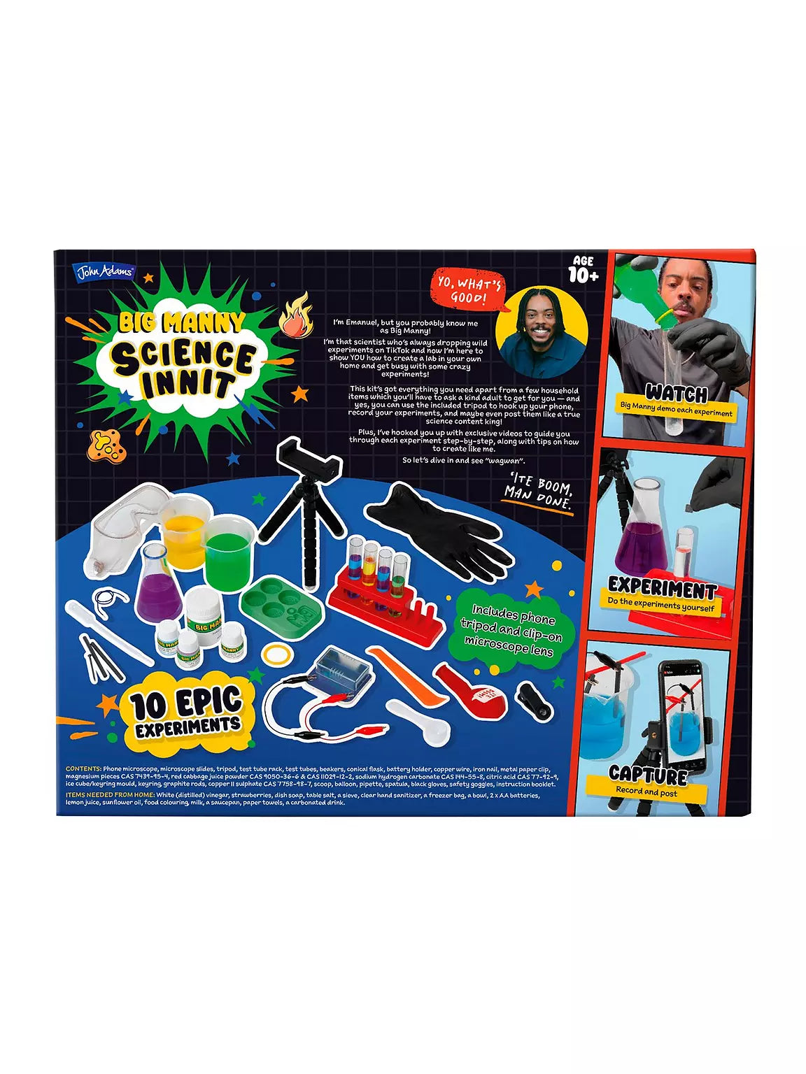 Big Manny Science Innit