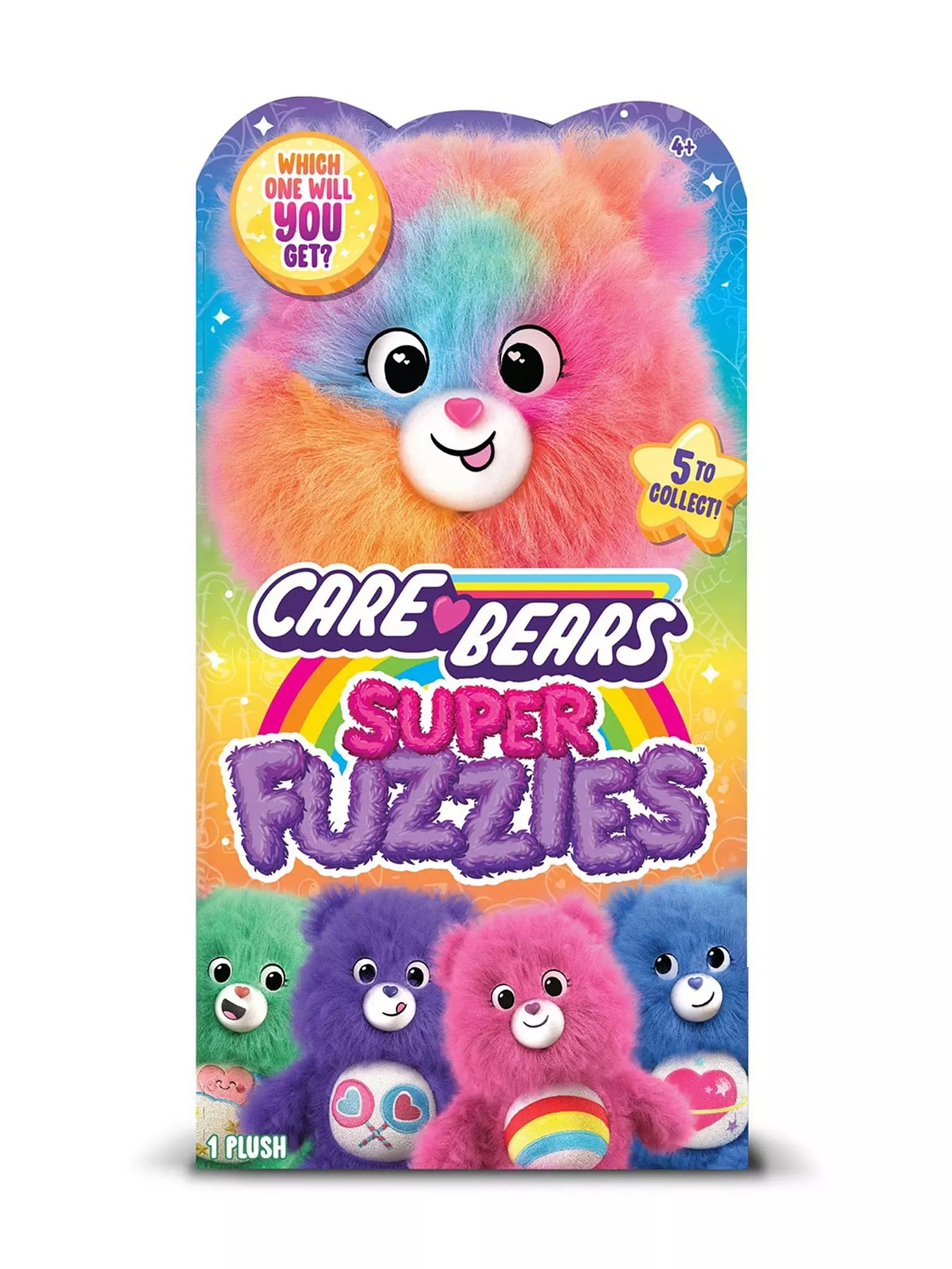 Care Bears Medium Super Fuzzy Blind Bag Assortment
