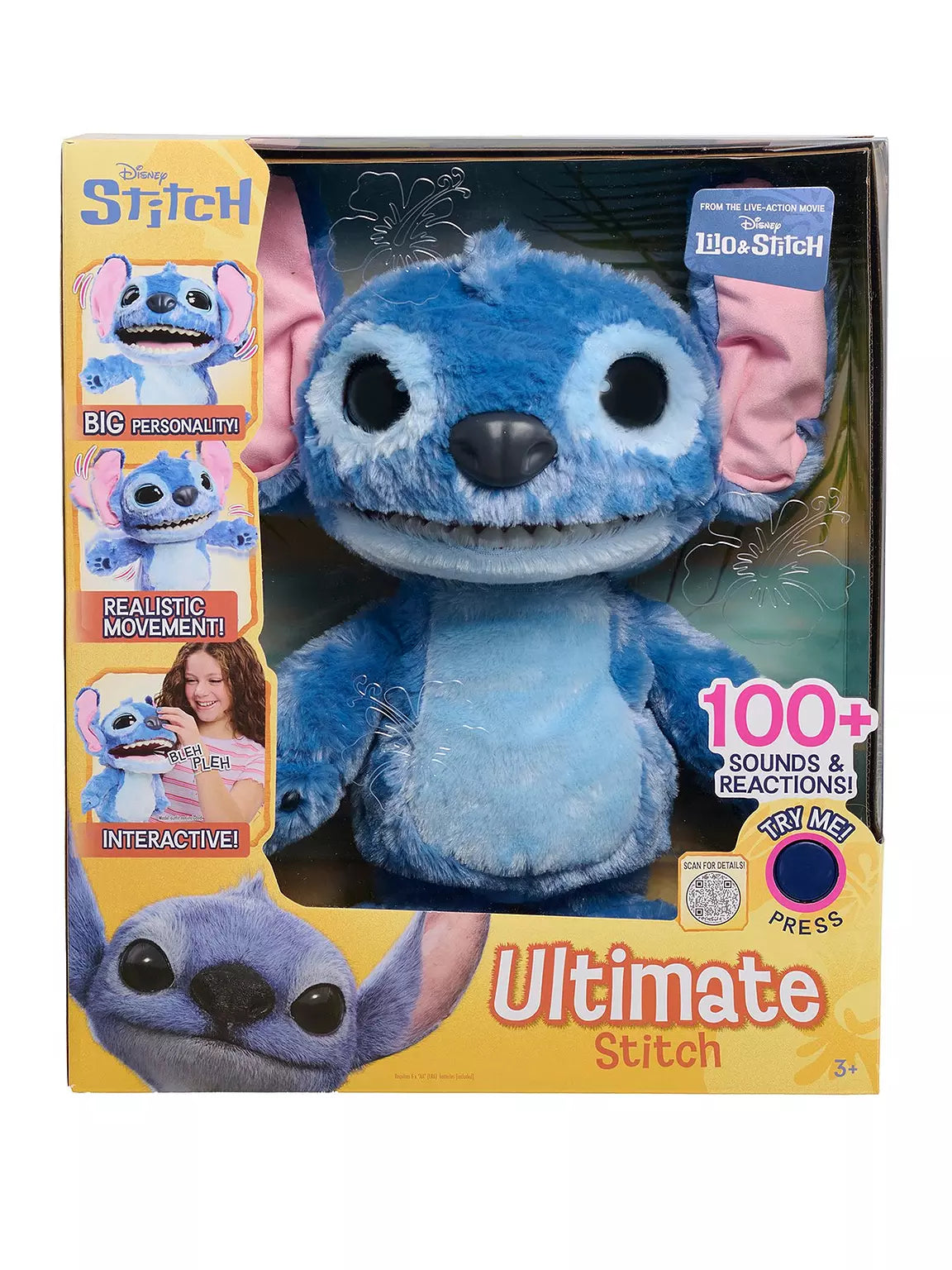 Ultimate Stitch Live Action Feature Plush