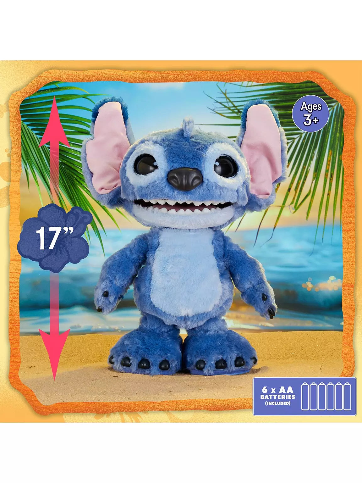 Ultimate Stitch Live Action Feature Plush