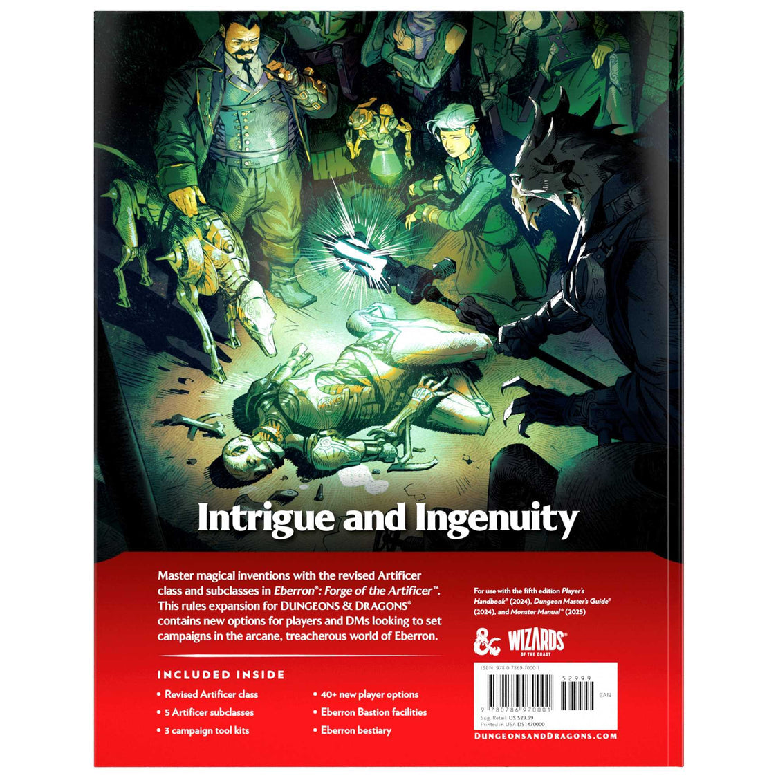 D&D Eberron Forge Of The Artificer