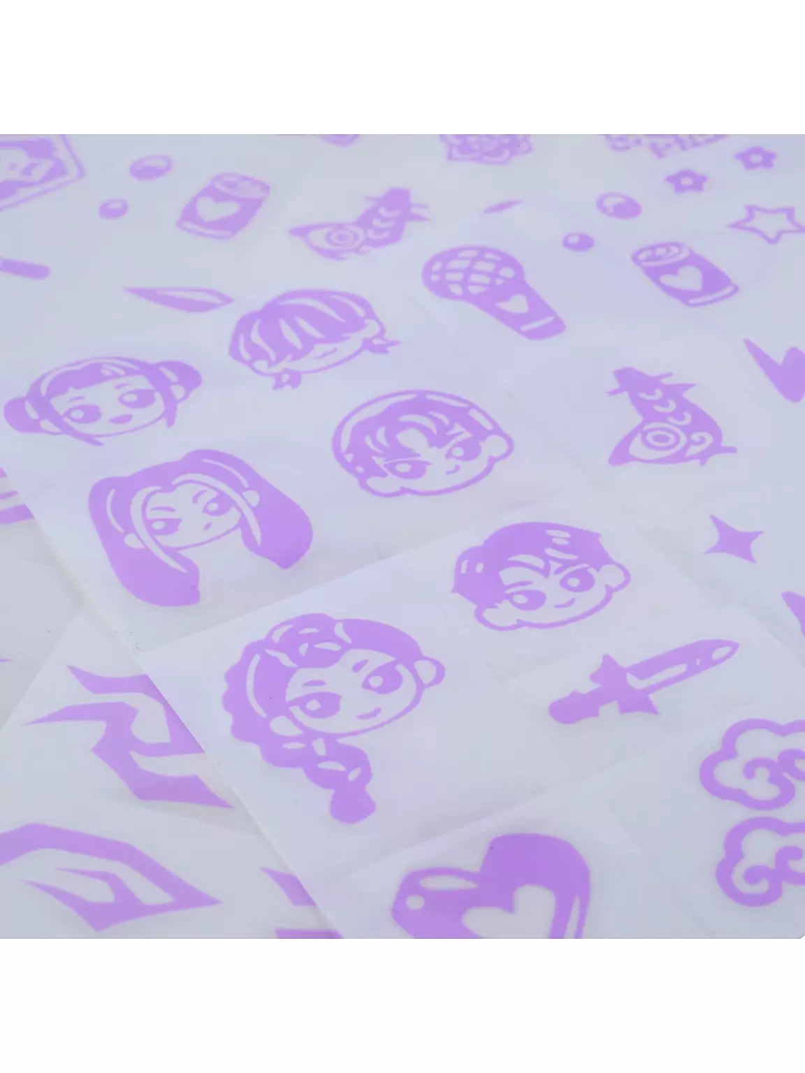 K-Pop Demon Hunters Shimmer me tattoo kit