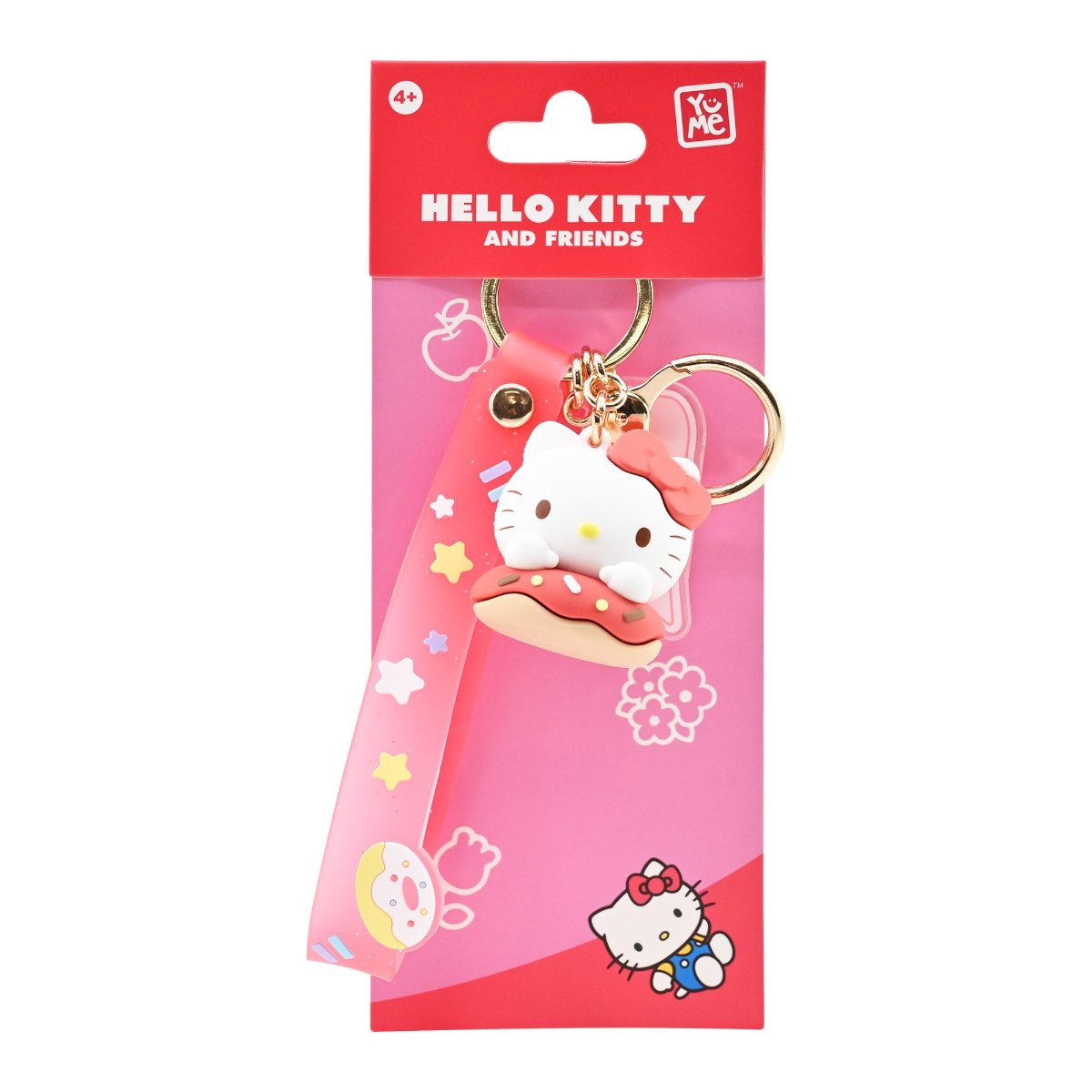 Hello Kitty Donuts Keychain