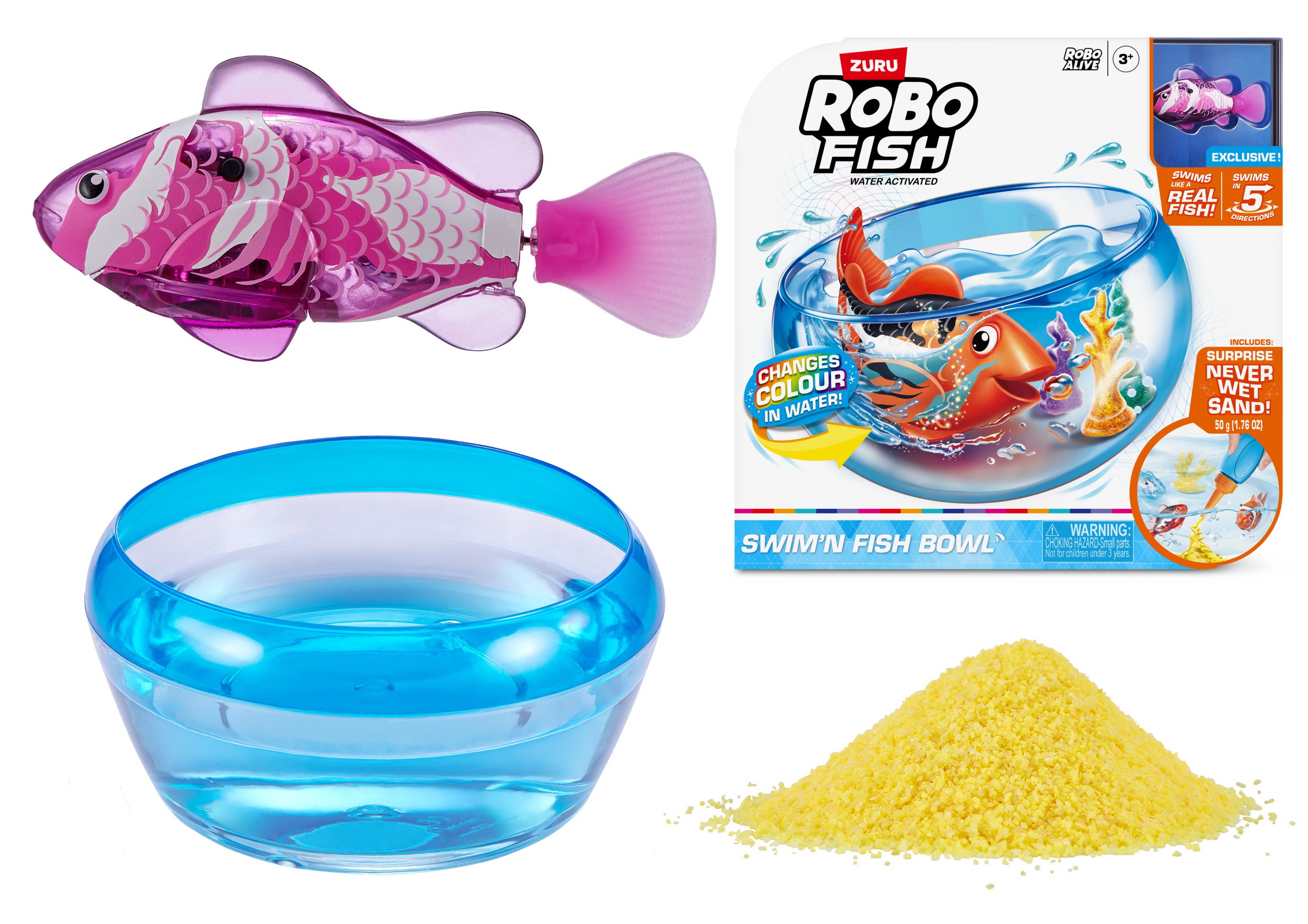 Robo Alive Water Activated Swimming Fish