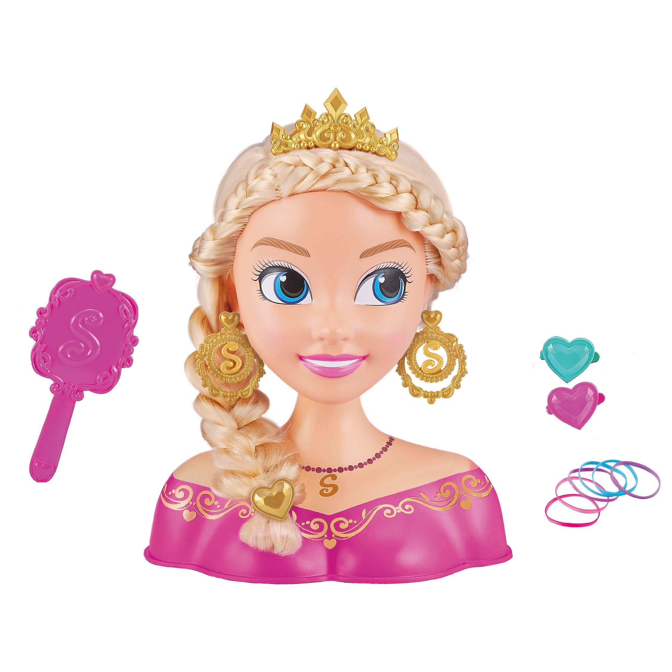 Sparkle Girlz Princess Hair Styling Head