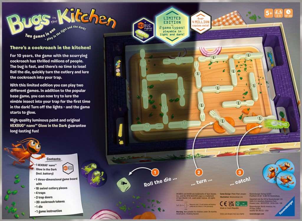 Bugs In The Kitchen - Glow in the Dark