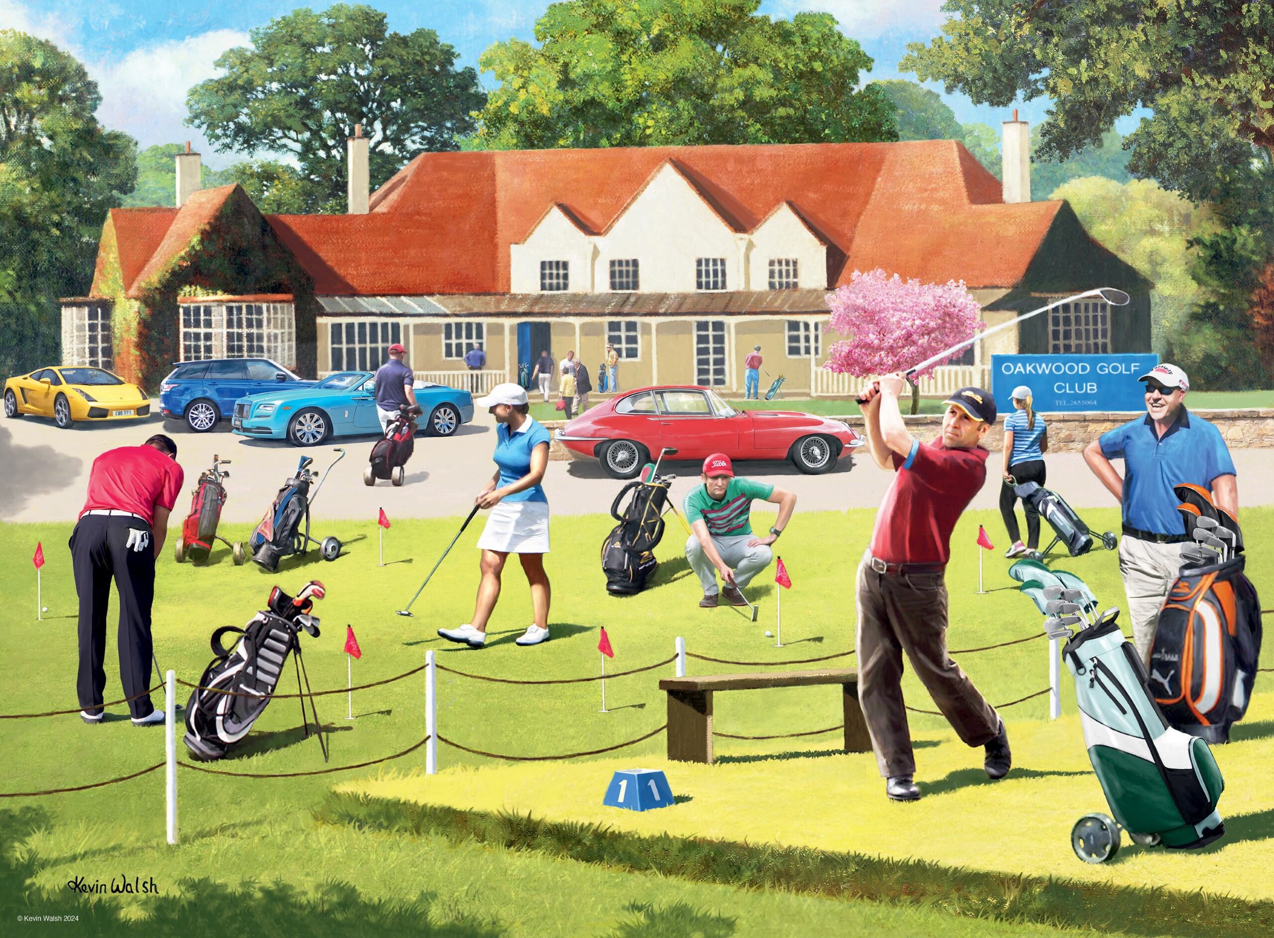 Ravensburger Happy Days No 7, Favourite Pastimes 4x 500 Piece Jigsaw Puzzle