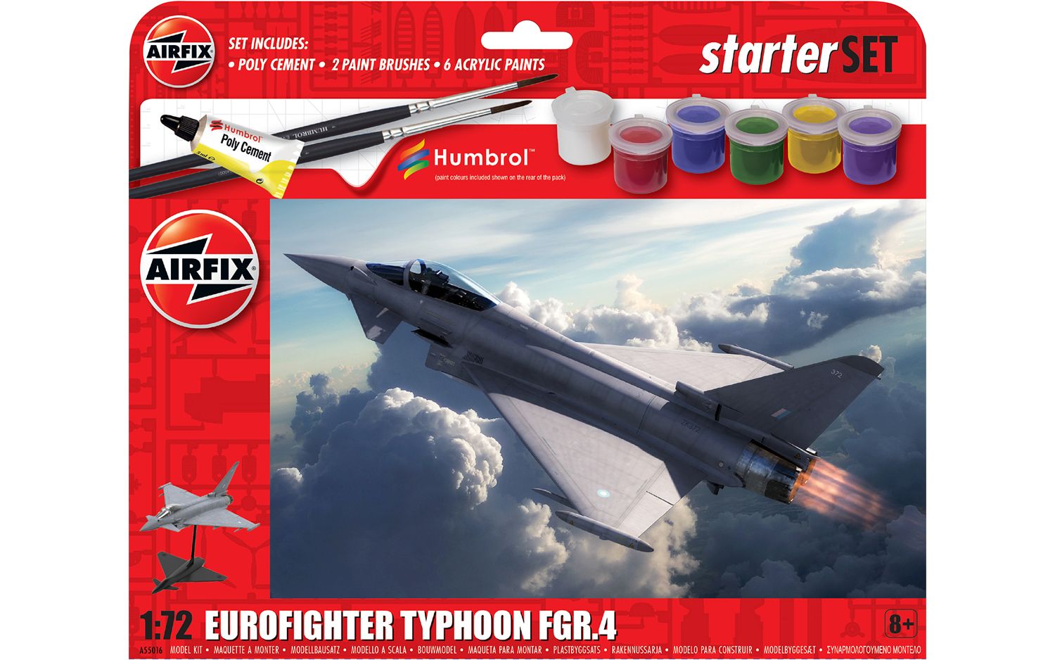 Airfix Starter Set - Eurofighter Typhoon FGR.4