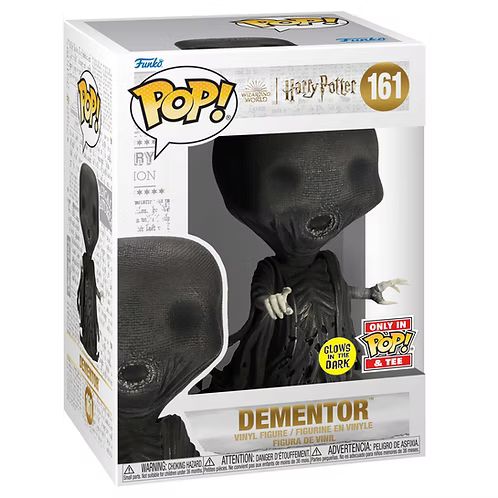 Funko Pop! Harry Potter Dementor Glow-in-the-Dark Vinyl Figure & T-Shirt – Large