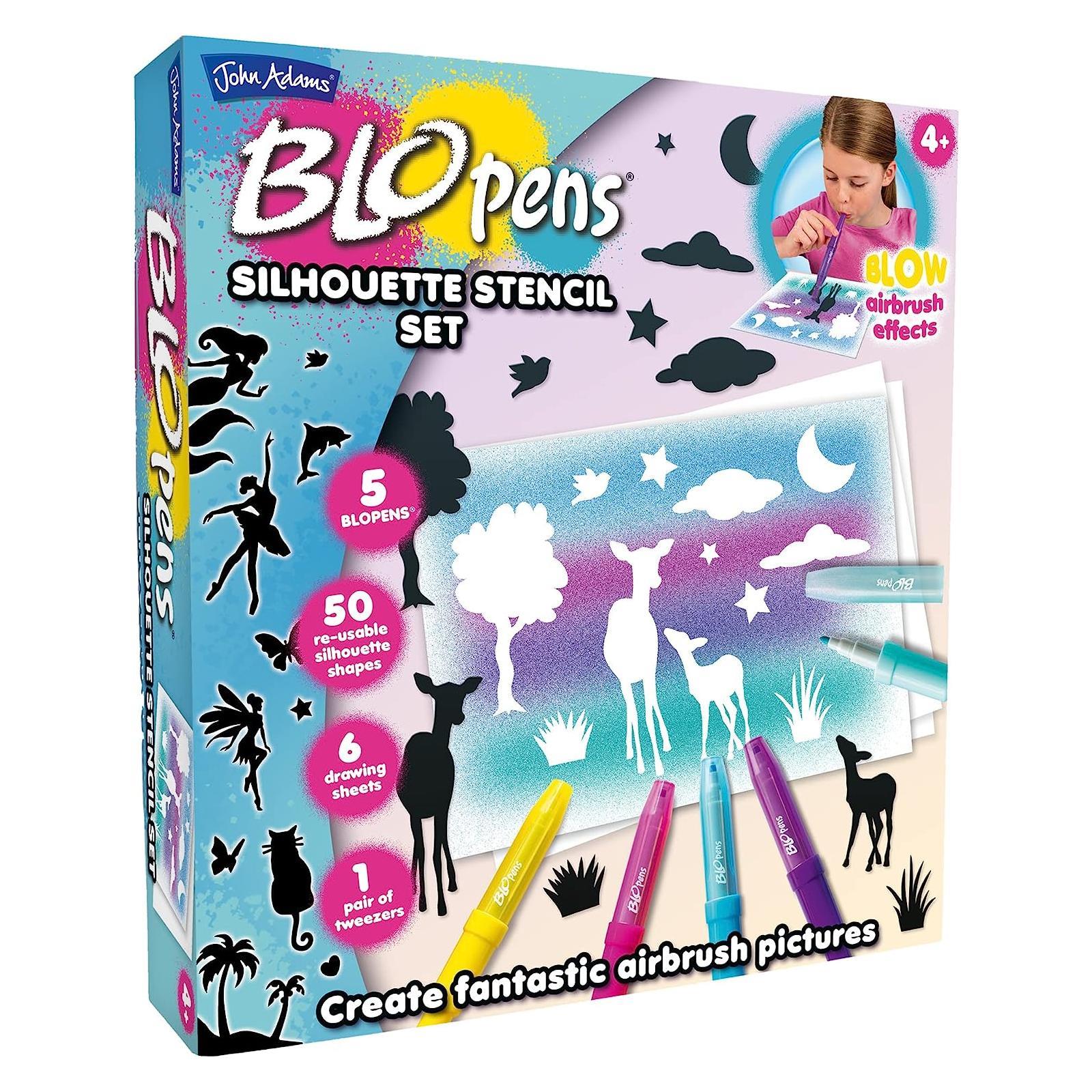 BLOPENS® Silhouette Stencils