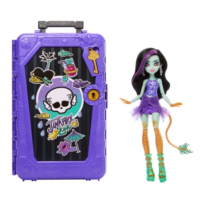 Mattel Monster High Skulltimate Secrets Gore-Geous Oasis Doll Jinafire Long