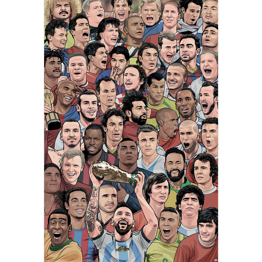 Legends (Football'S Greatest) Maxi Poster